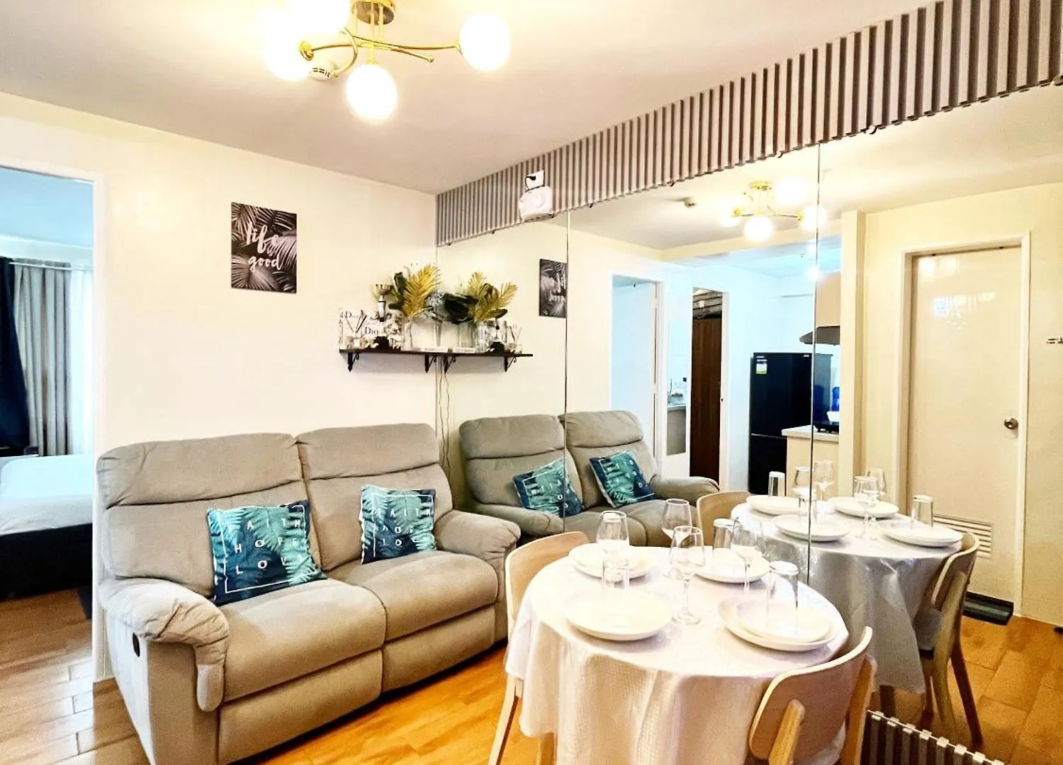 Apartmán MC Suite By Seawind condominium in Davao City Near Airport, SMX Sm Lanang, Abreeza mall,Airport, Samal island ,Sasa wharf and ports